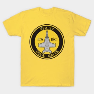 VFA-27 Royal Maces - F/A-18 T-Shirt